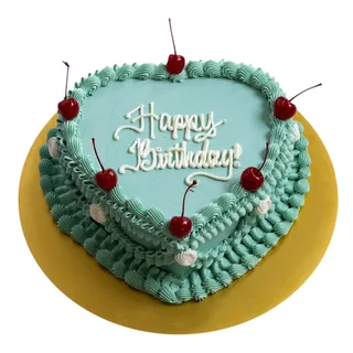 Vintage Heart Cake 4